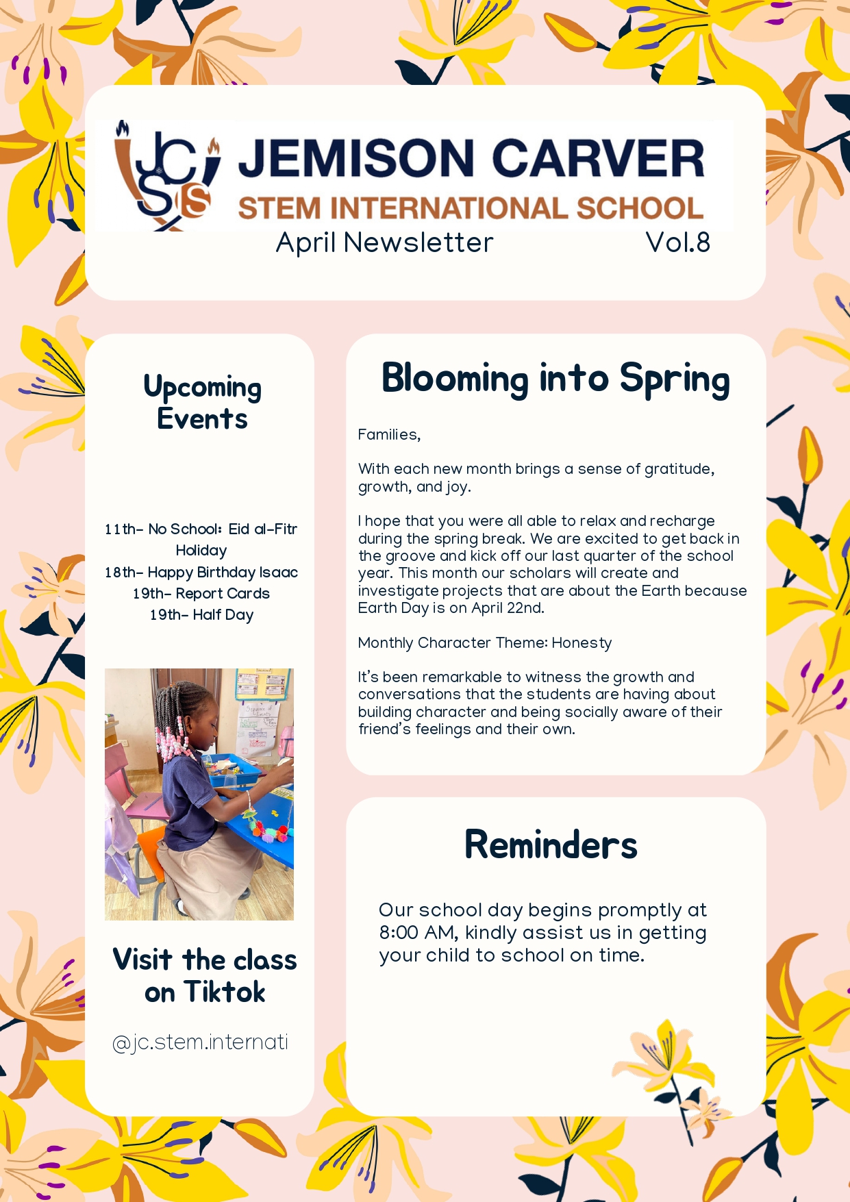 23-24 Spring School Newsletter